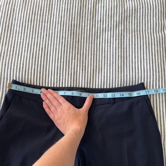 Banana Republic Martin fit Navy wool slacks | 6 - Picture 13 of 13